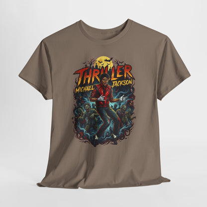 Thriller Graphic Tee — Retro Halloween Pop Music T-Shirt
