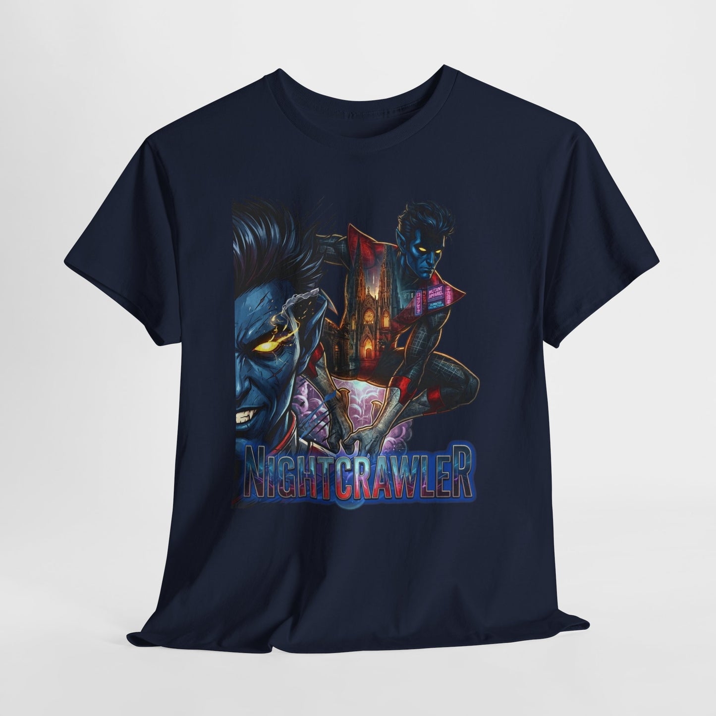 Nightcrawler Graphic Tee — Vintage Comic X-Men Design