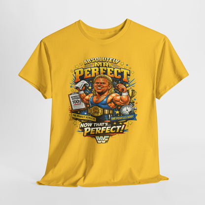 Retro Wrestling 'Mr. Perfect' Graphic Tee — Vintage WWF Wrestling Shirt