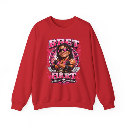 Bret Hart Crewneck Sweatshirt — "I Am The Best There Is" Retro Wrestling Pullover