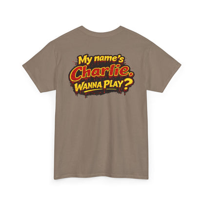 Charlie Brown "Wanna Play?" Graphic Tee