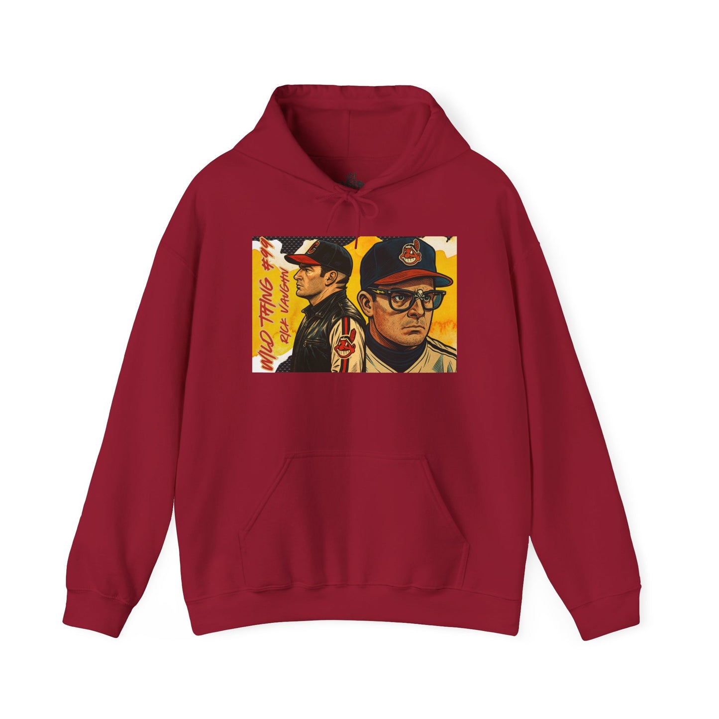 "Wild Thing "Vintage Style Unisex Hoodie with Iconic Film Design | Cozy Sweatshirt for Movie Lovers, Perfect Gift for Birthdays, Nostalgic Apparel