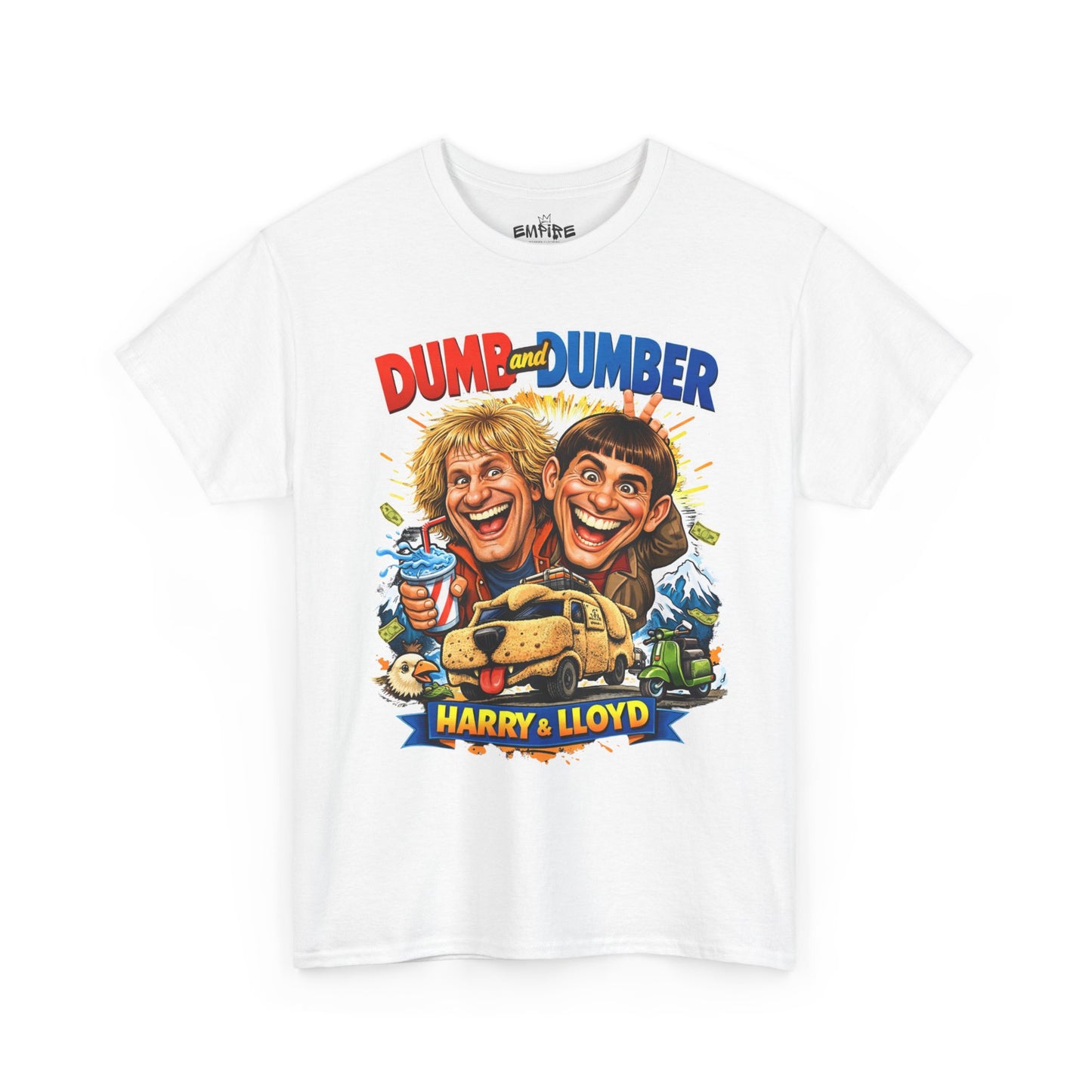 Dumb and Dumber Unisex Heavy Cotton Tee
