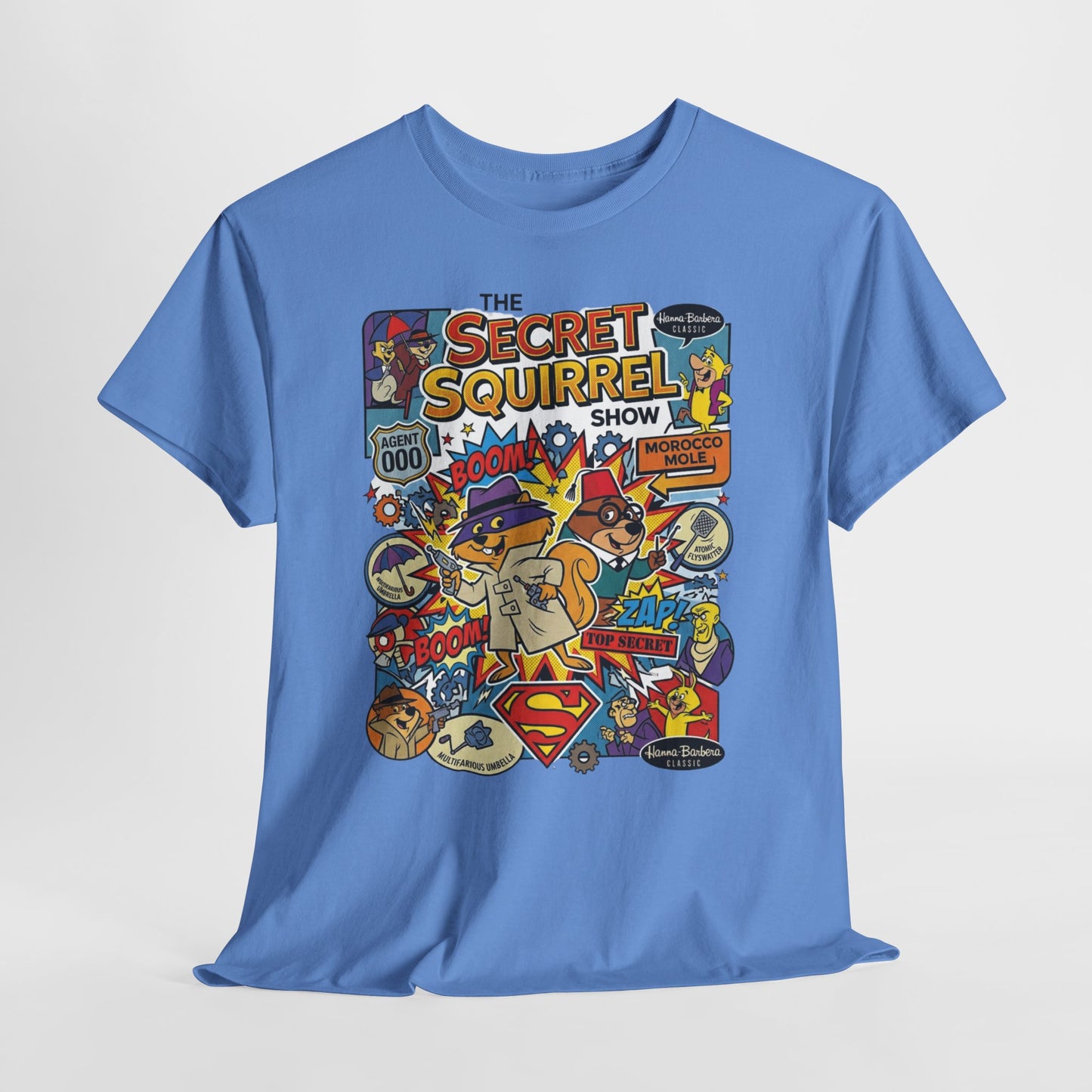 "The Secret Squirrel Show" Vintage Comic Cartoon T-Shirt