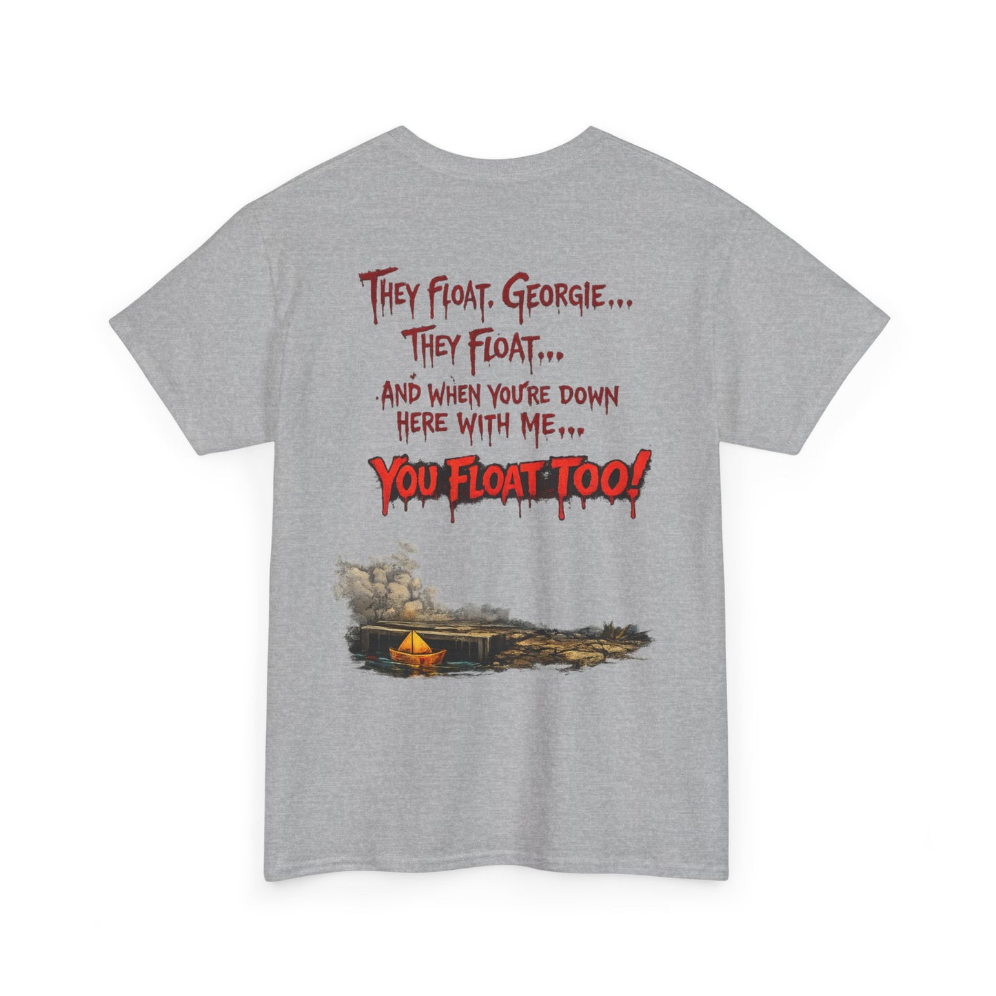 Krustywise "You’ll Float Too" Horror Tee