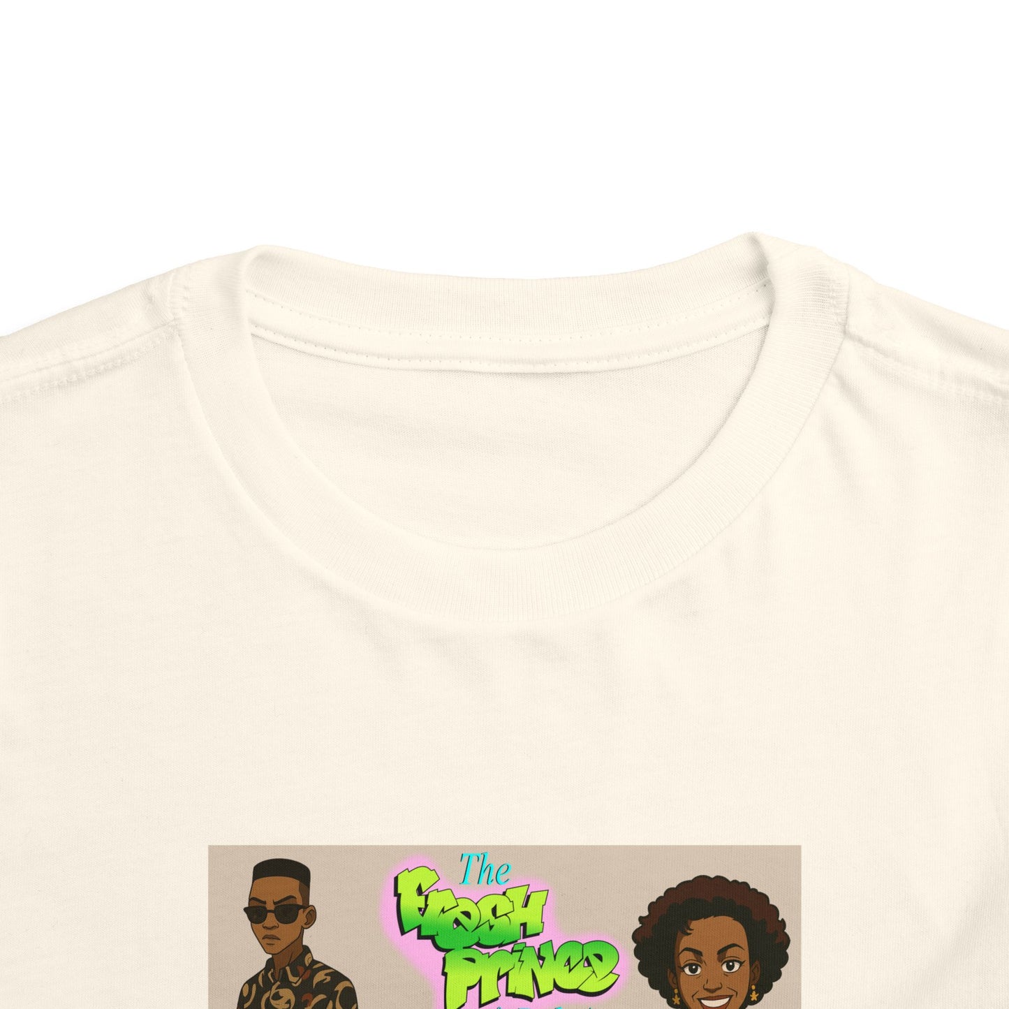 Cool Fresh Prince Cartoon Family Toddler Tee, Fun Kids T-Shirt, Unique Gift for Birthdays, Family Reunion, Playdate Outfit, Everyday Wear