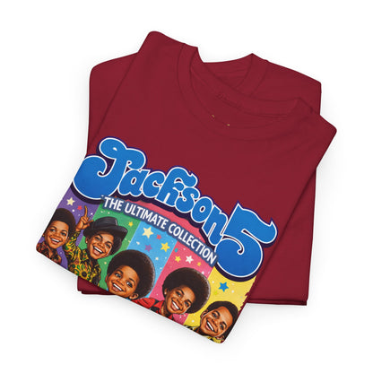 Jackson 5 Retro Graphic Tee — 'The Ultimate Collection' Vintage Band T-Shirt