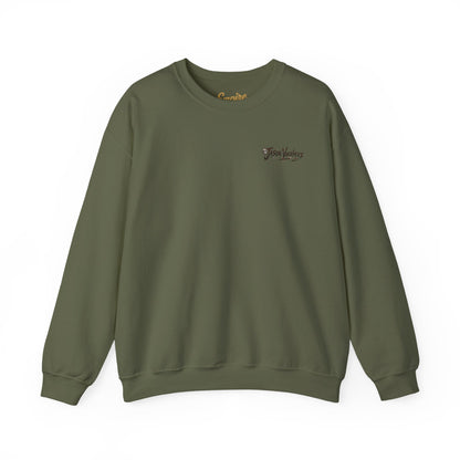 Jason Voorhees Mask Graphic with Quote Crewneck Sweatshirt