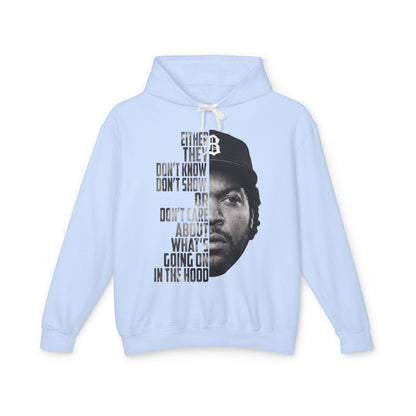 Boyz N the Hood Doughboy Hoodie — 'Either They Don't Know...' Vintage Half-Face Graphic Hoodie