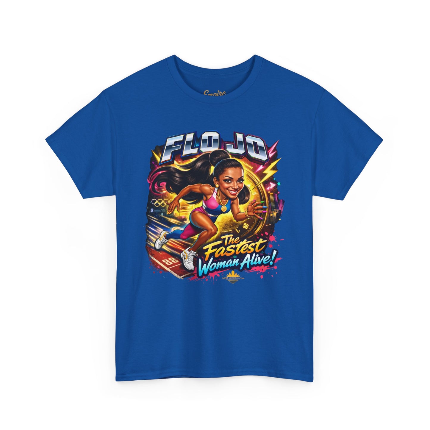 Sprint Legend T-Shirt — "The Fastest Woman Alive" Track & Field Tribute