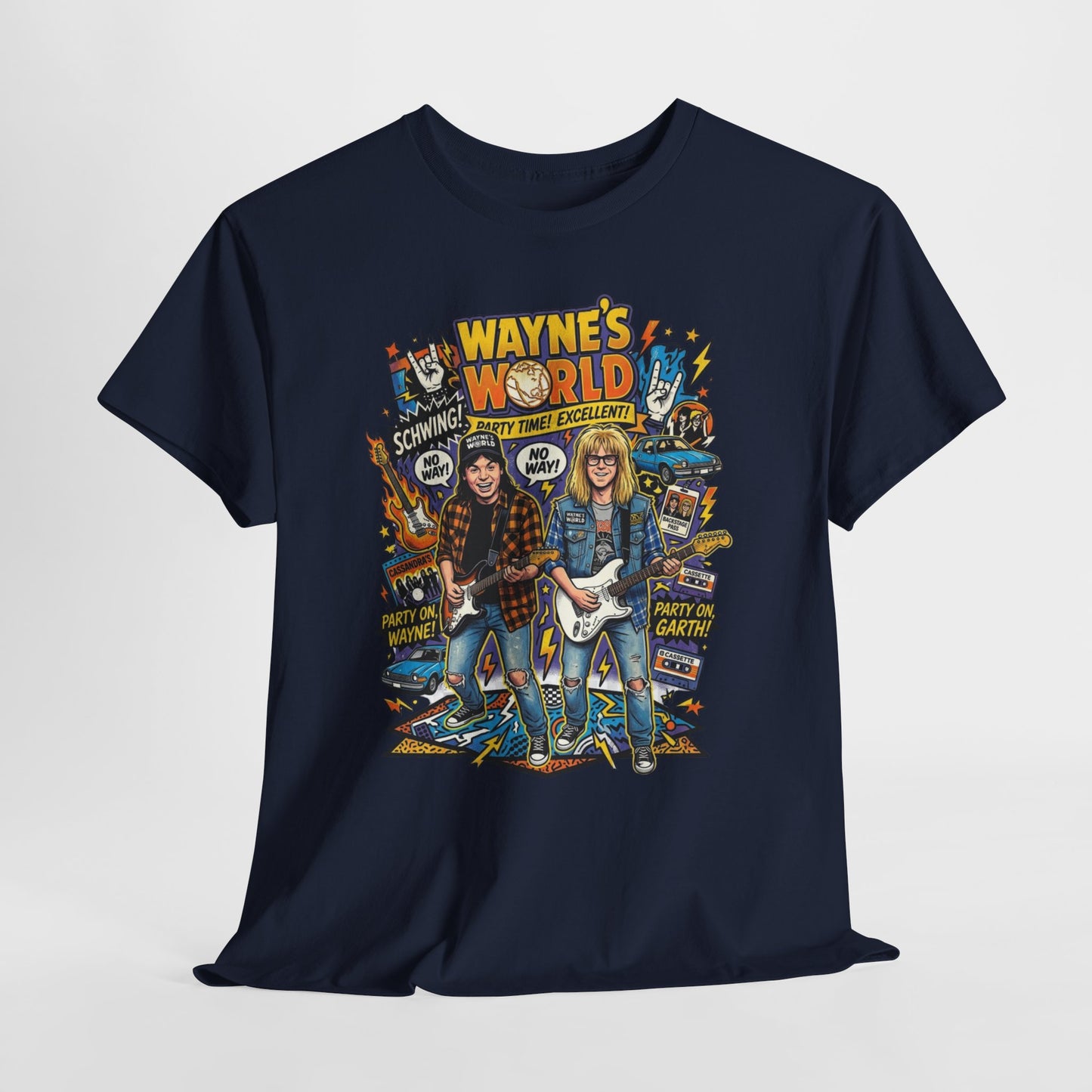 Wayne's World Retro Band Tee