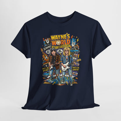 Wayne's World Retro Band Tee