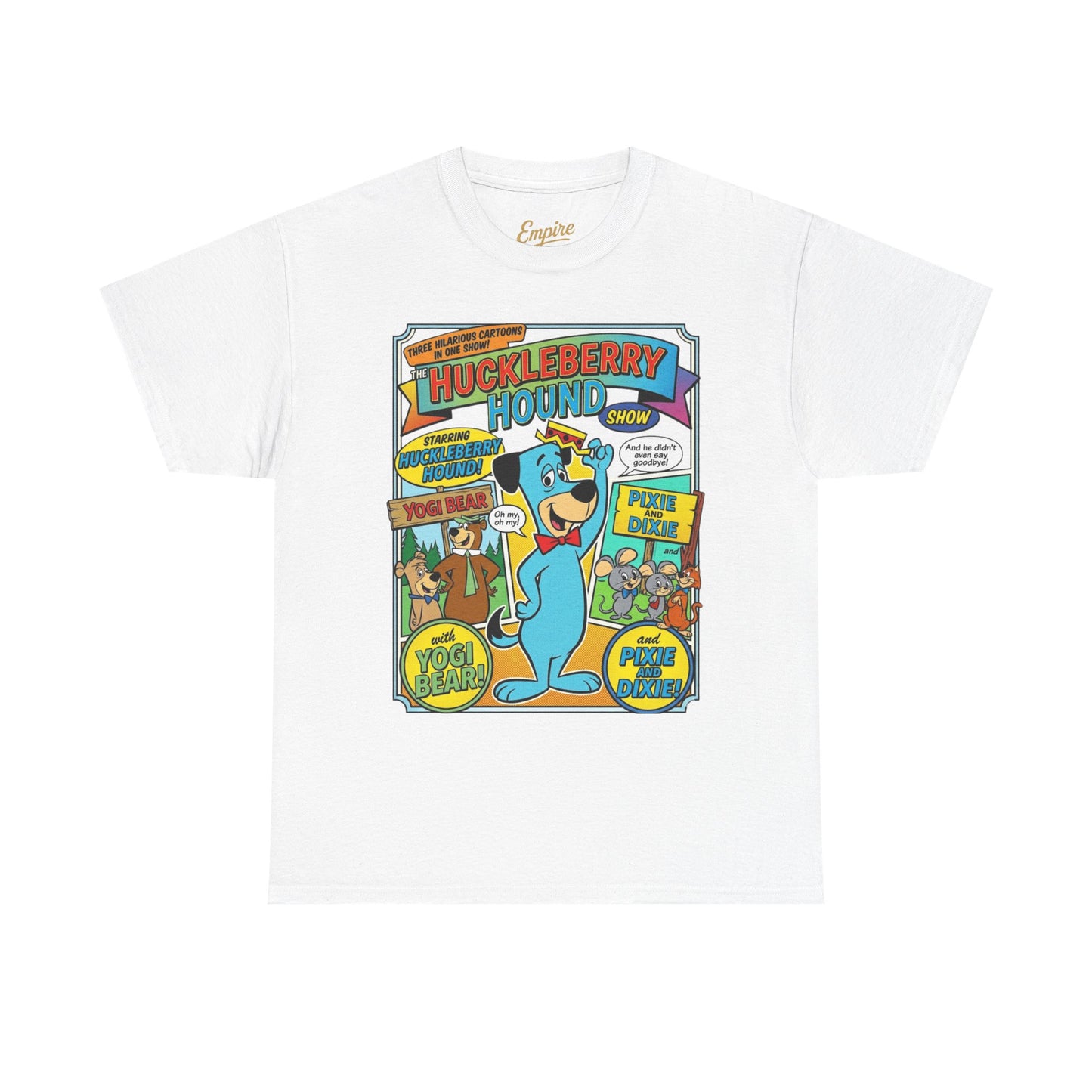 Huckleberry Hound Vintage Cartoon T-Shirt