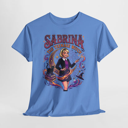 Sabrina The Teenage Witch Graphic Tee — Retro Spellbook Witchy T-Shirt
