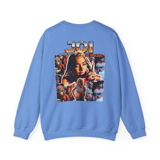 Joi Collage Crewneck Sweatshirt – Retro Concert Photo Graphic