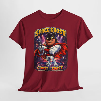 Space Ghost Graphic Tee — "Space Ghost Coast to Coast" Retro Cartoon T-Shirt