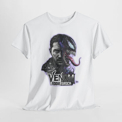 Venom Eddie Brock Graphic Tee — Antihero Comic Movie Fan Shirt