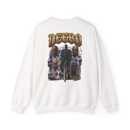 Deebo Graphic Crewneck Sweatshirt — Retro Streetwear Tribute