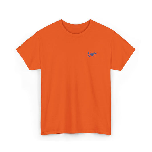 Signature Embroidered Empire Royal Blue Chest Logo T-Shirt