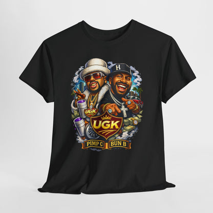 UGK Pimp & Bun B Graphic T-Shirt — Retro Hip Hop Tribute Tee
