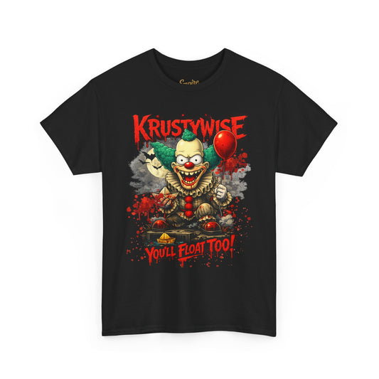 Krustywise "You’ll Float Too" Horror Tee