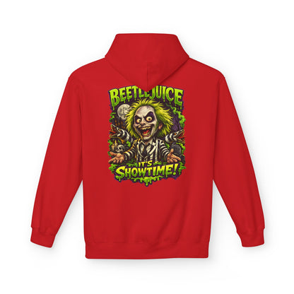 Beetlejuice "It's Showtime" Unisex Midweight Softstyle Fleece Hoodie