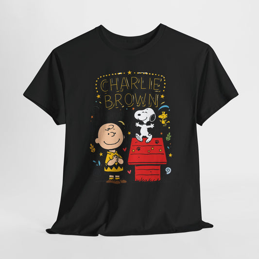 Charlie Brown & Snoopy T-Shirt — Peanuts Classic Graphic Tee