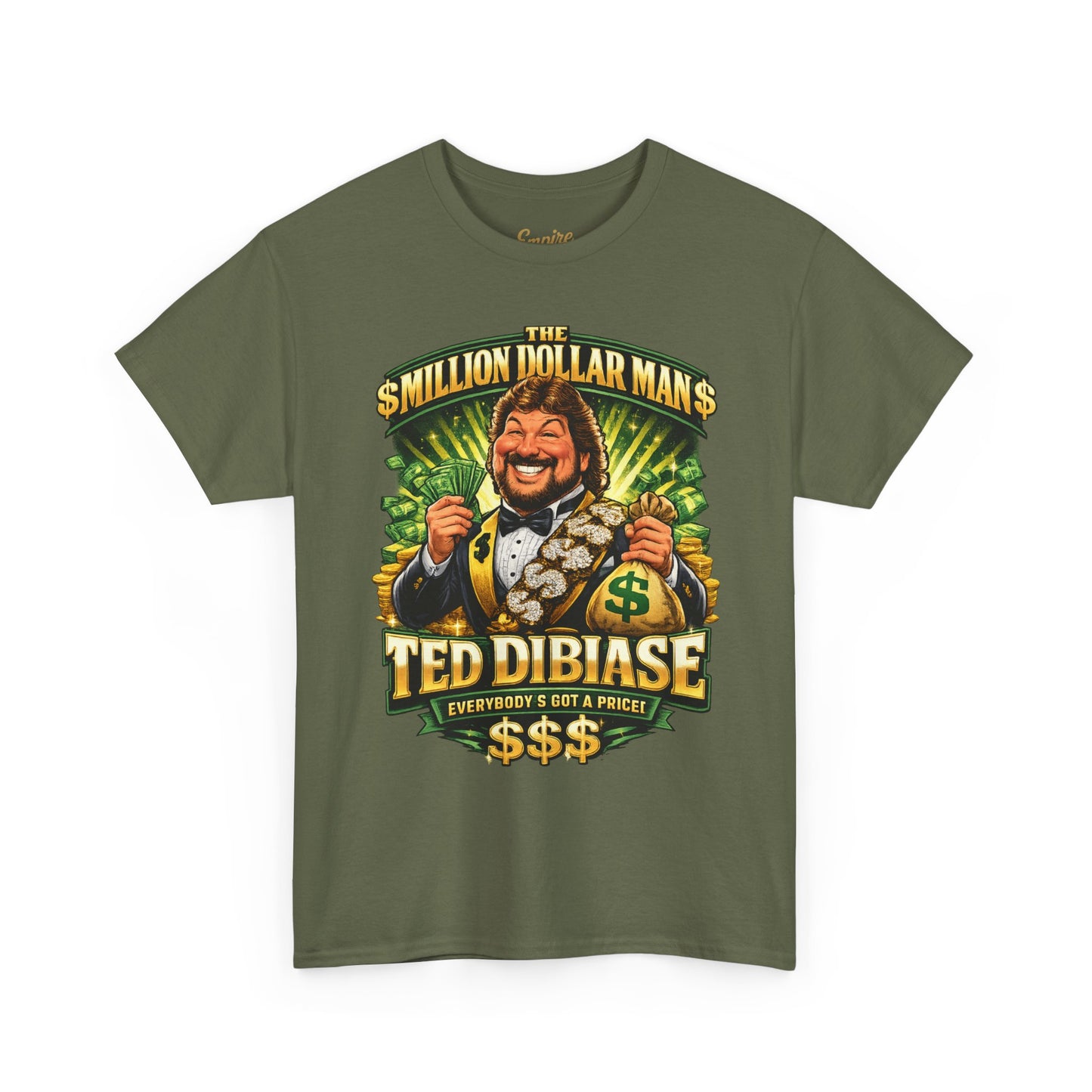 Ted Dibiase Million Dollar Man T-Shirt — Retro Wrestling Tee
