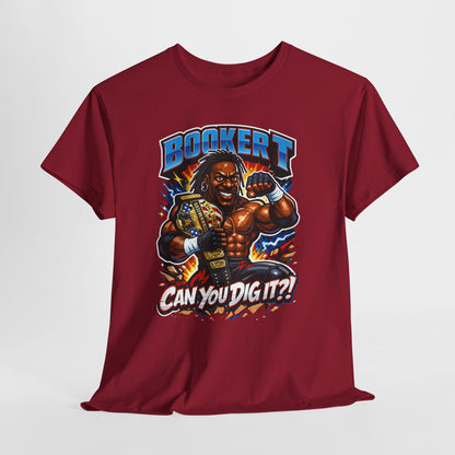 Booker T "Can You Dig It?!" T-Shirt — Retro Pro Wrestler Graphic Tee