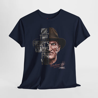 Freddy Krueger 'One, Two... Freddy's Coming For You' Graphic Tee