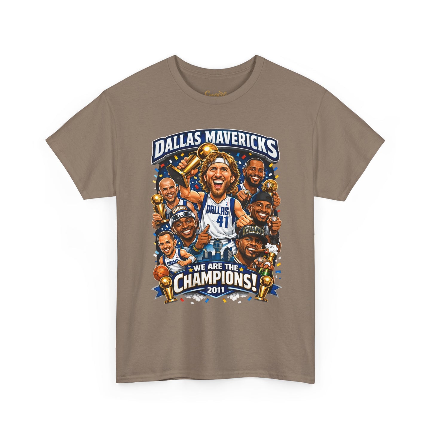 Dallas Mavericks Champions Tee – “We Are The Champions” Basketball Fan Shirt