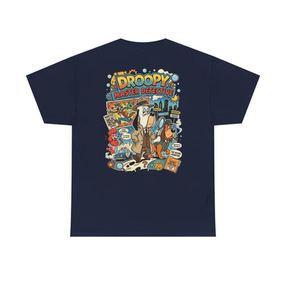 Graphic Tee — "Master Detective" Retro Cartoon T-Shirt