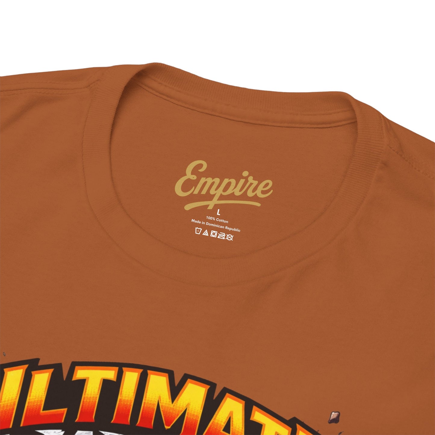 Ultimate Warrior Graphic Tee — Retro Wrestling Mascot T-Shirt