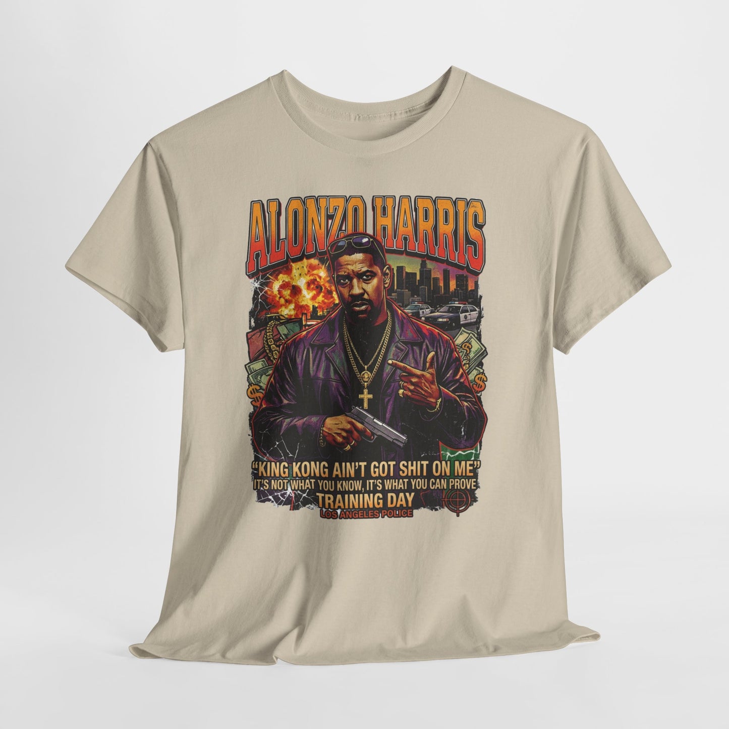 Training Day Alonzo Harris Graphic Tee — "King Kong Ain't Got Shit On Me"