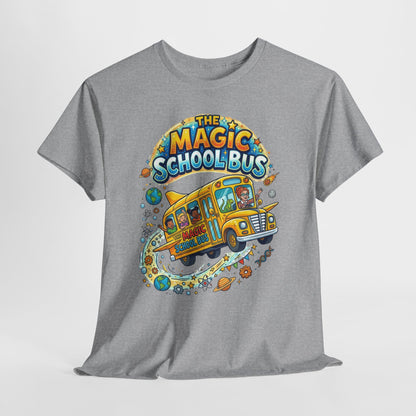 The Magic School Bus T-Shirt – Kids Retro Educational Cartoon Tee
