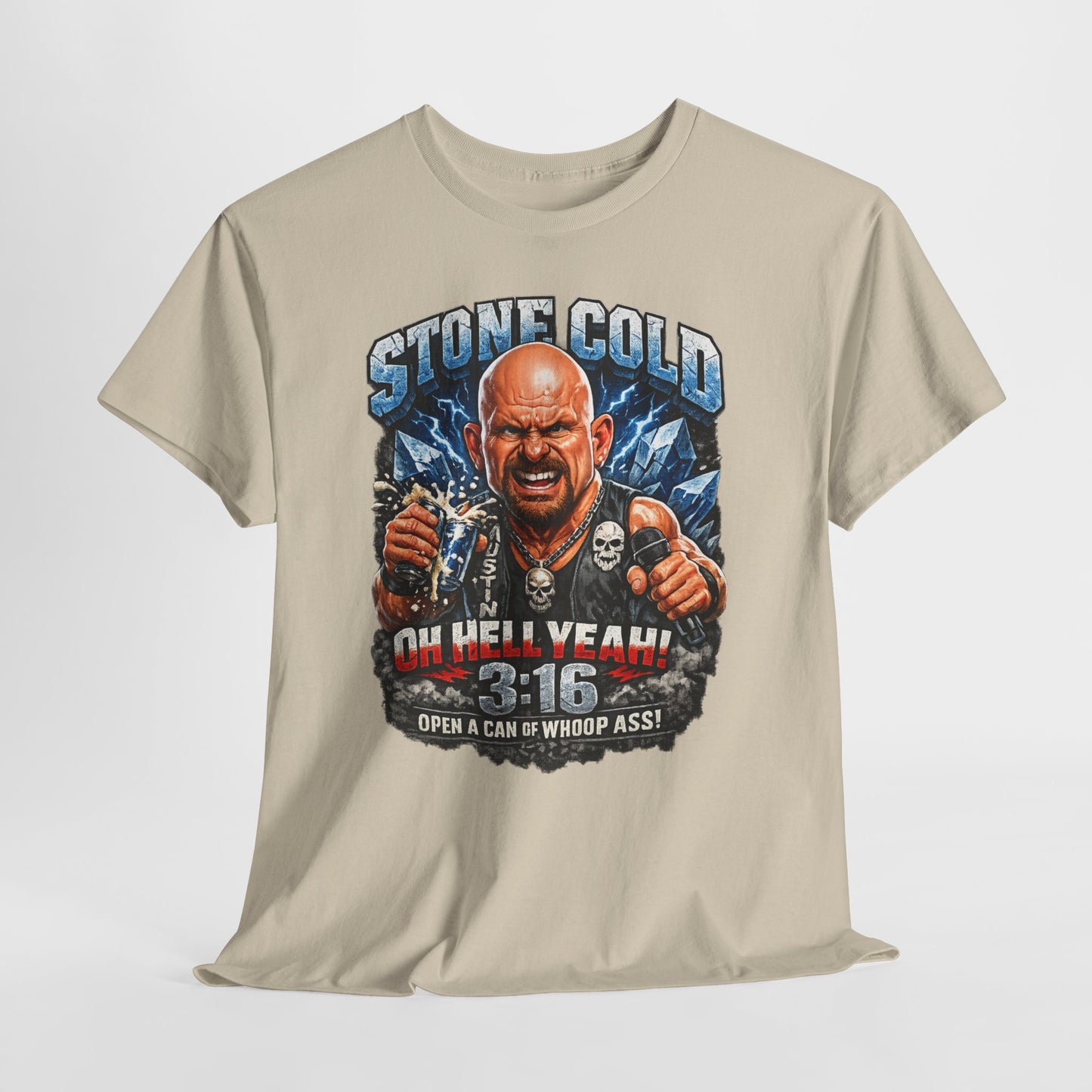 Stone Cold 3:16 Wrestling T-Shirt – Vintage WWE Legend Tee