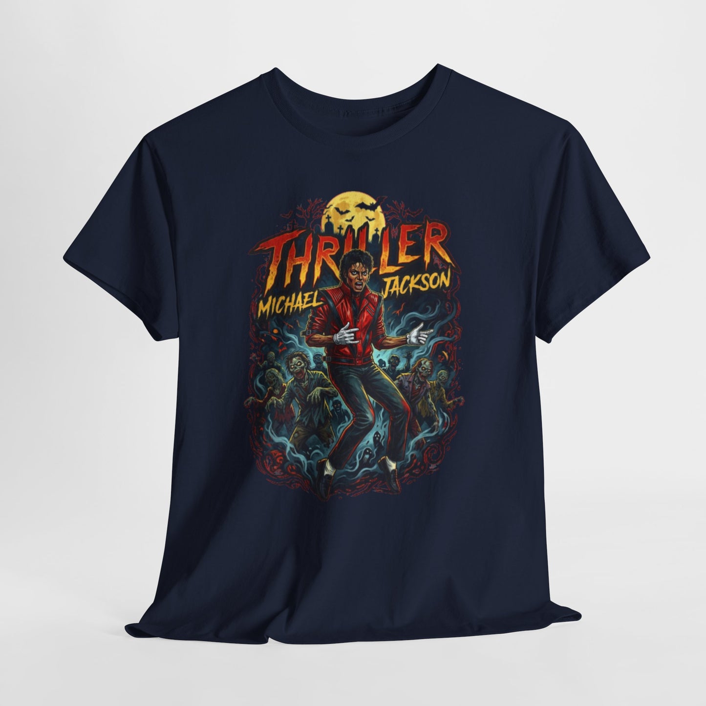 Thriller Graphic Tee — Retro Halloween Pop Music T-Shirt