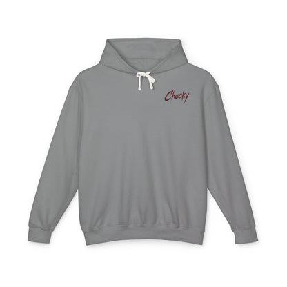 Chucky Hoodie - "Hi, I'm Chucky. Wanna Play?" Horror Movie Pullover