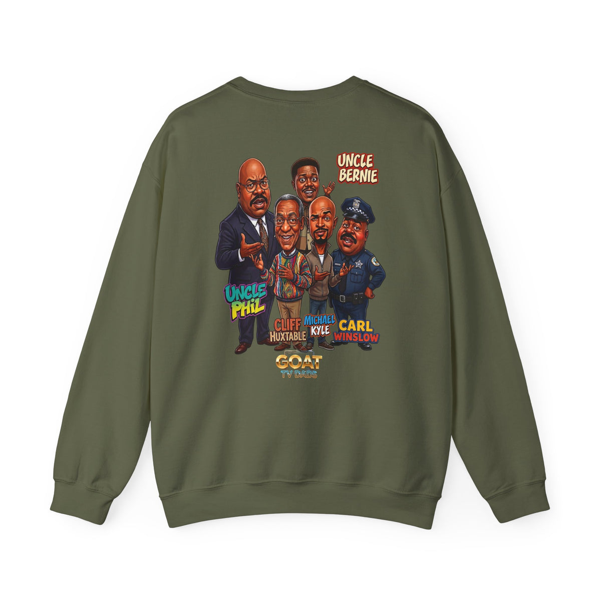 GOAT TV Dads Crewneck Sweatshirt