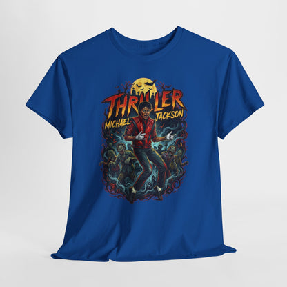 Thriller Graphic Tee — Retro Halloween Pop Music T-Shirt