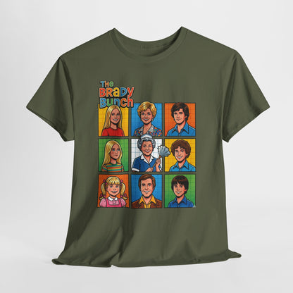 Brady Bunch Retro Grid T-Shirt