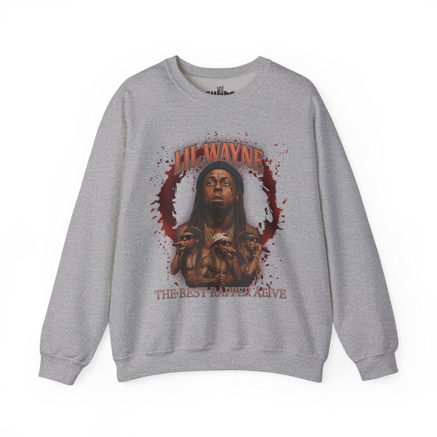 Best Rapper Alive Crewneck Sweatshirt, Hip Hop Apparel, Casual Fashion, Unisex Gifts, Streetwear Style, Music Lover Clothing