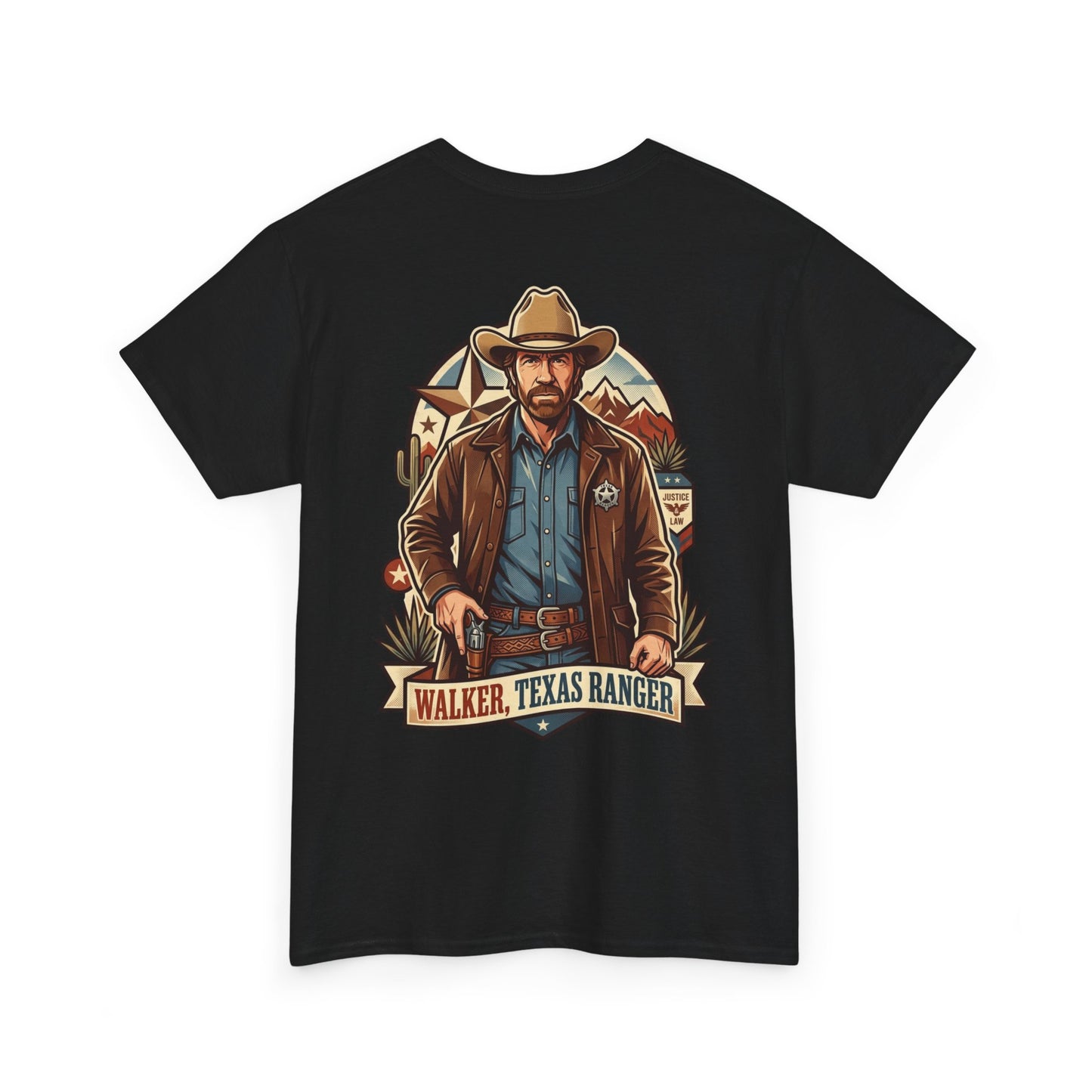 Walker Texas Ranger T‑Shirt — Vintage Cowboy Ranger Graphic Tee