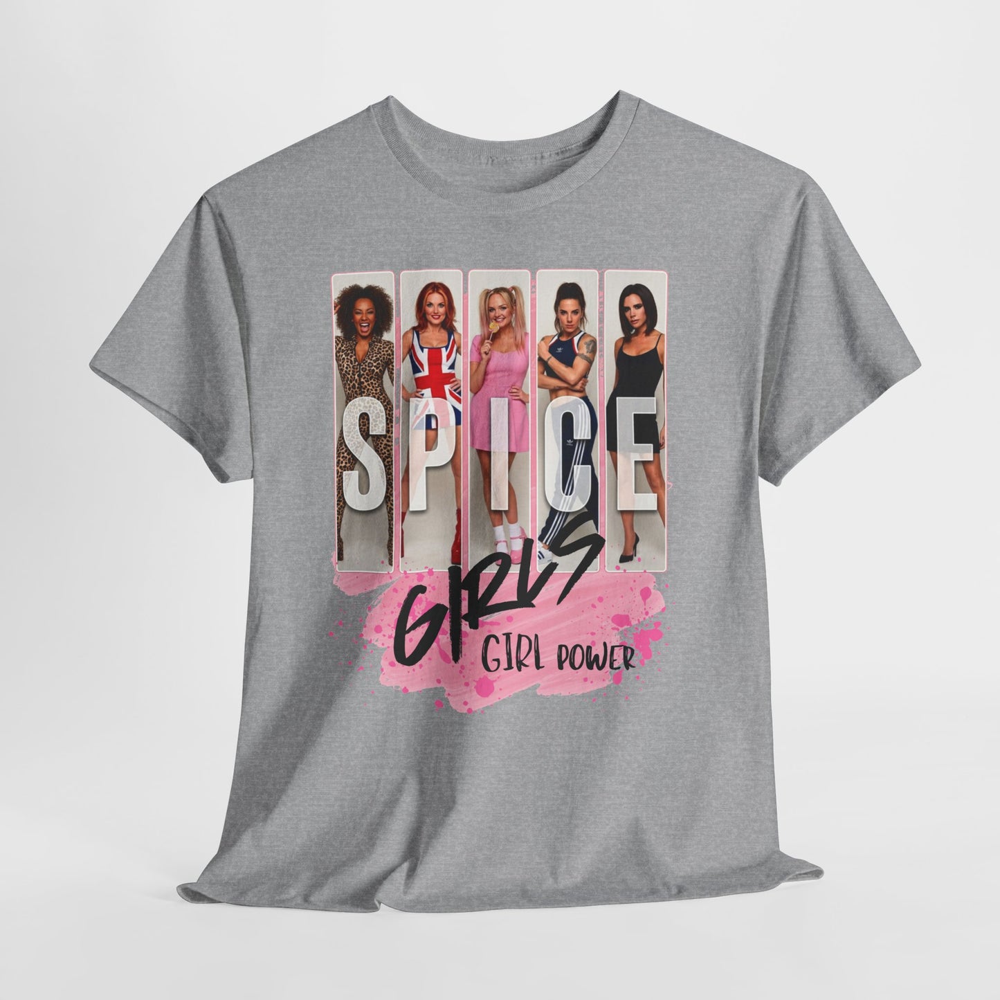 "Girl Power" Photo Tee - 90s Pop Band Vintage Graphic T-Shirt