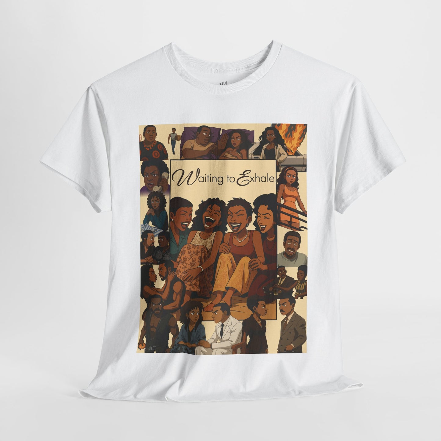 Waiting to Exhale Graphic Unisex Heavy Cotton Tee - Vintage Inspired Apparel for Movie Lovers