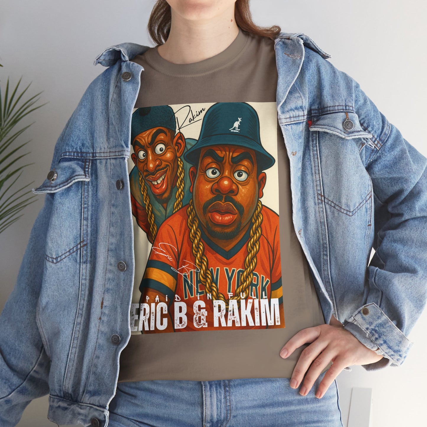 "Eric B and Rakim" Vintage Rap Duo Graphic Tee