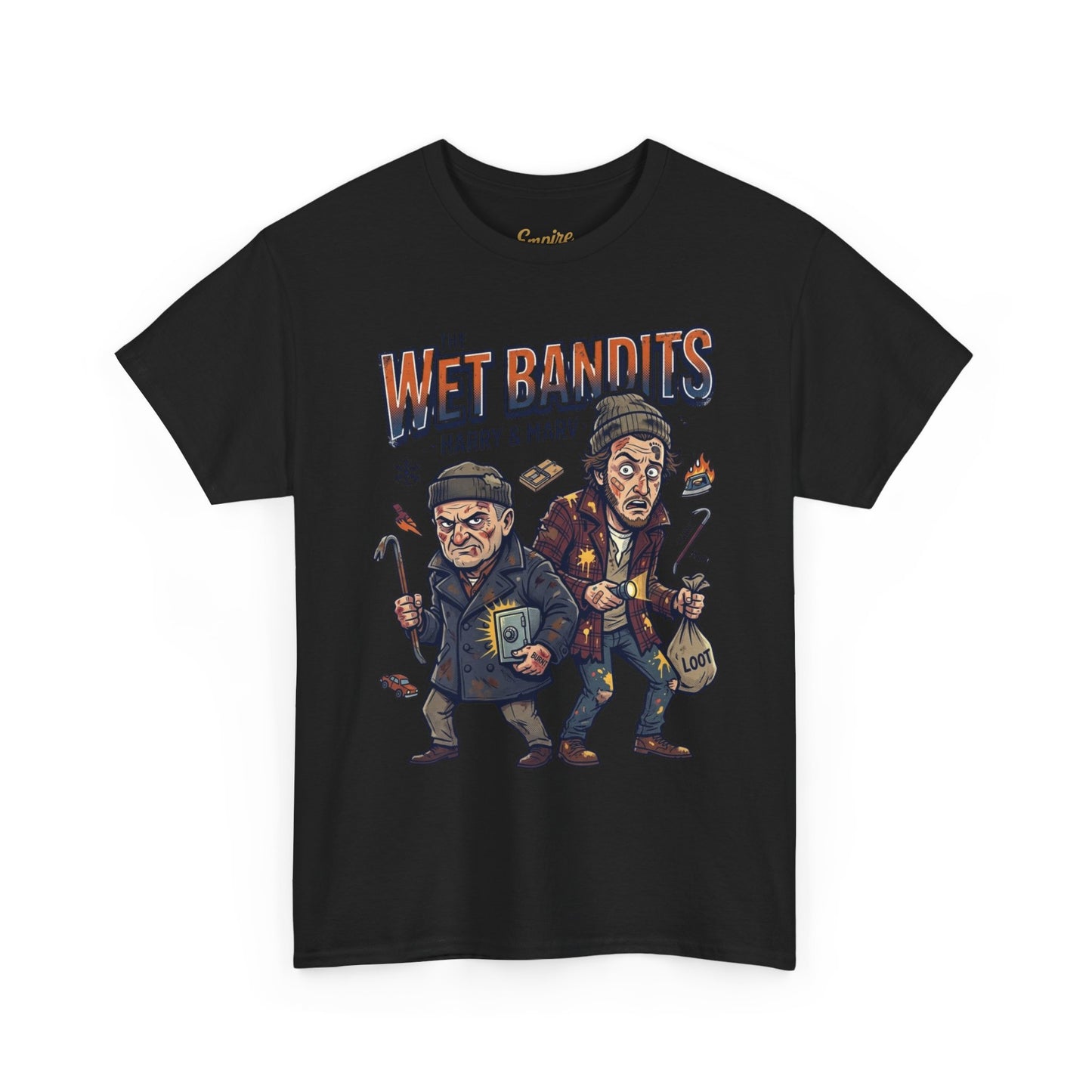 Wet Bandits Movie Tee — Harry & Marv Funny Christmas T-Shirt