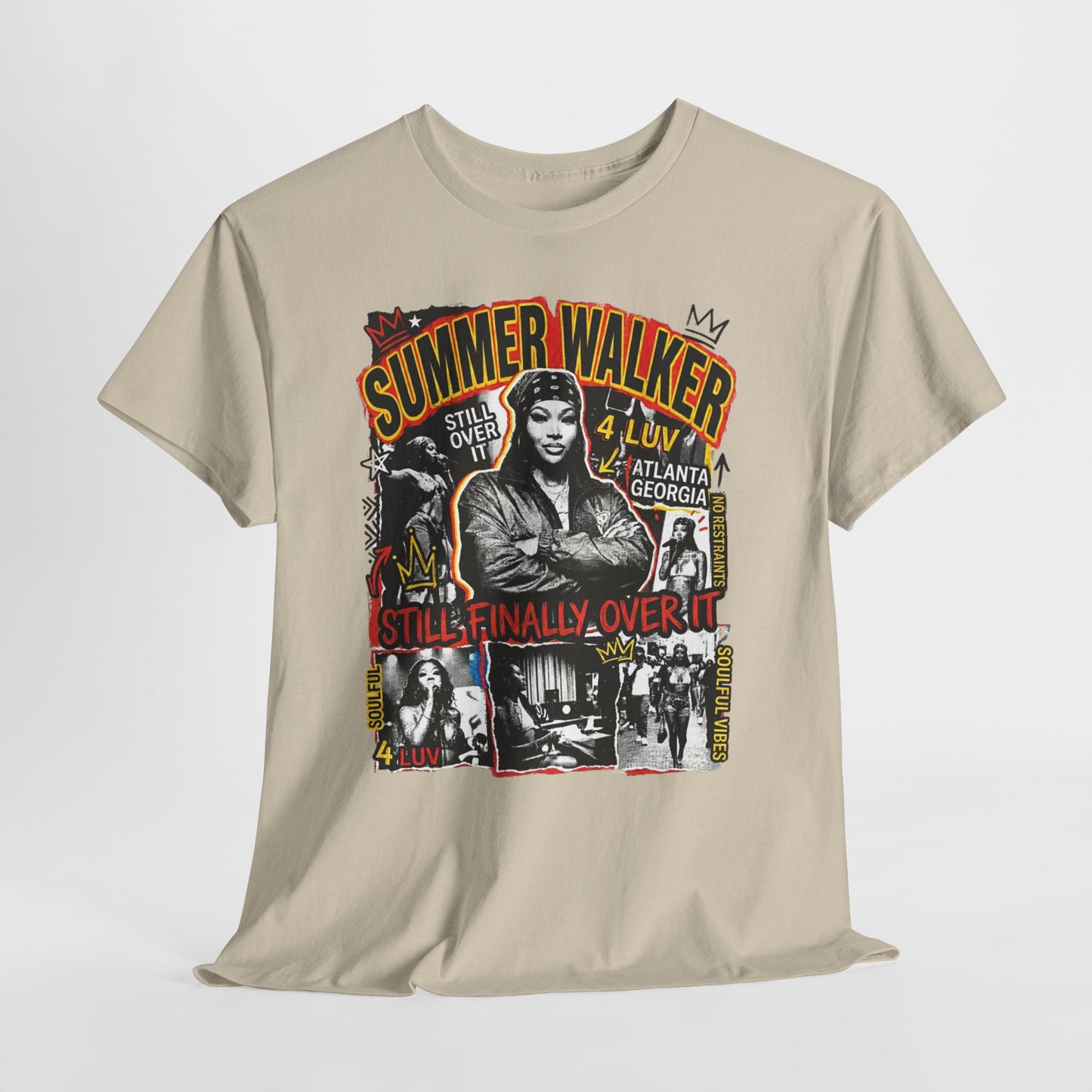 Summer Concert Tee — "Still Finally Over It" Graphic T-Shirt