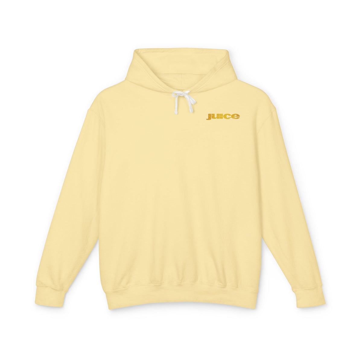 Raheem Hoodie — 'Juice' Portrait Hoodie with Quote (Half-Face Design)
