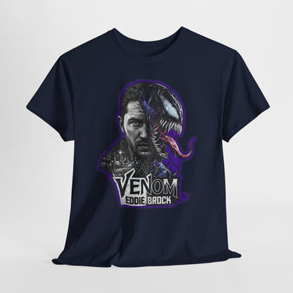 Venom Eddie Brock Graphic Tee — Antihero Comic Movie Fan Shirt